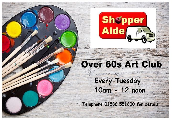 Shopper-Aide – Over 60’s Art Club