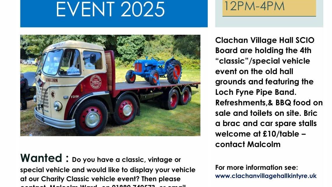 Classic Cars – Clachan