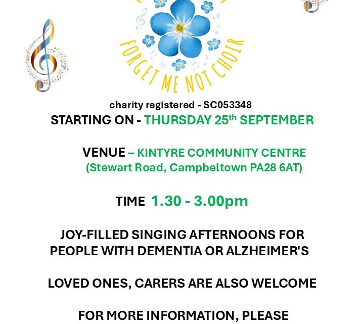 Forget me not Choir – Campbeltown
