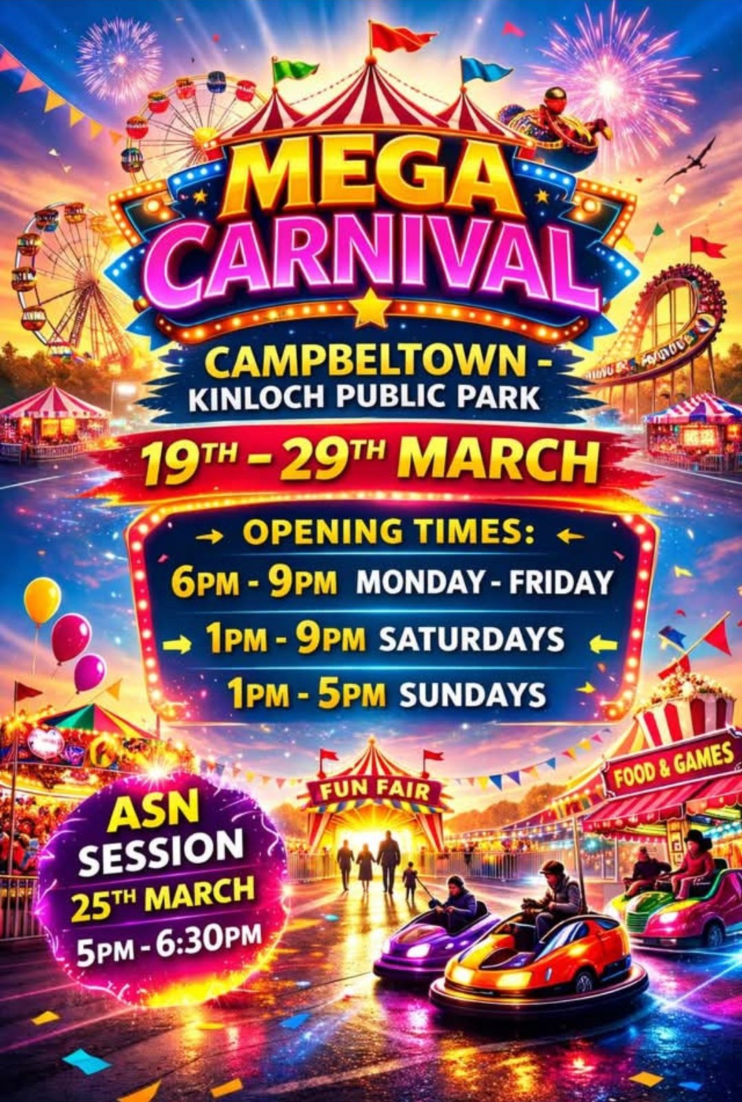 Mega Carnival - Campbeltown