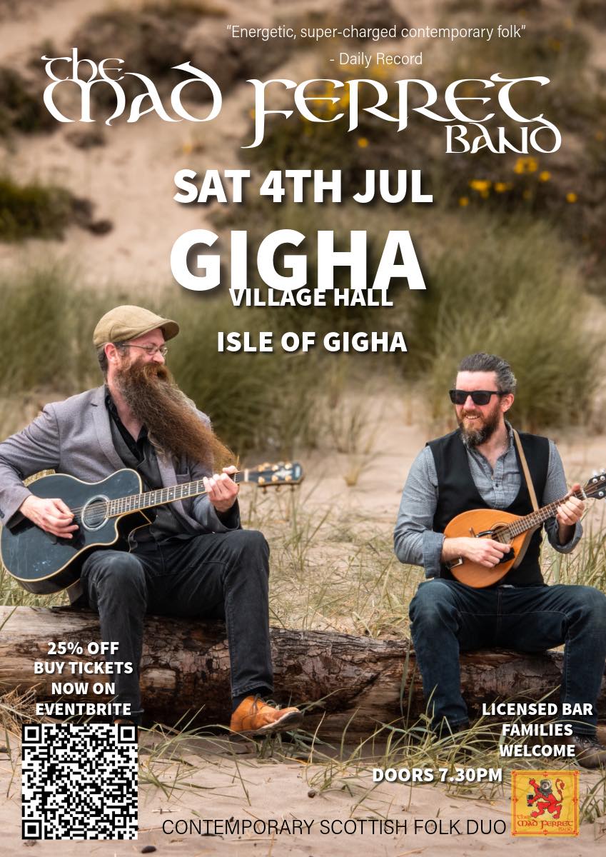 The Mad Ferret Band - Isle of Gigha