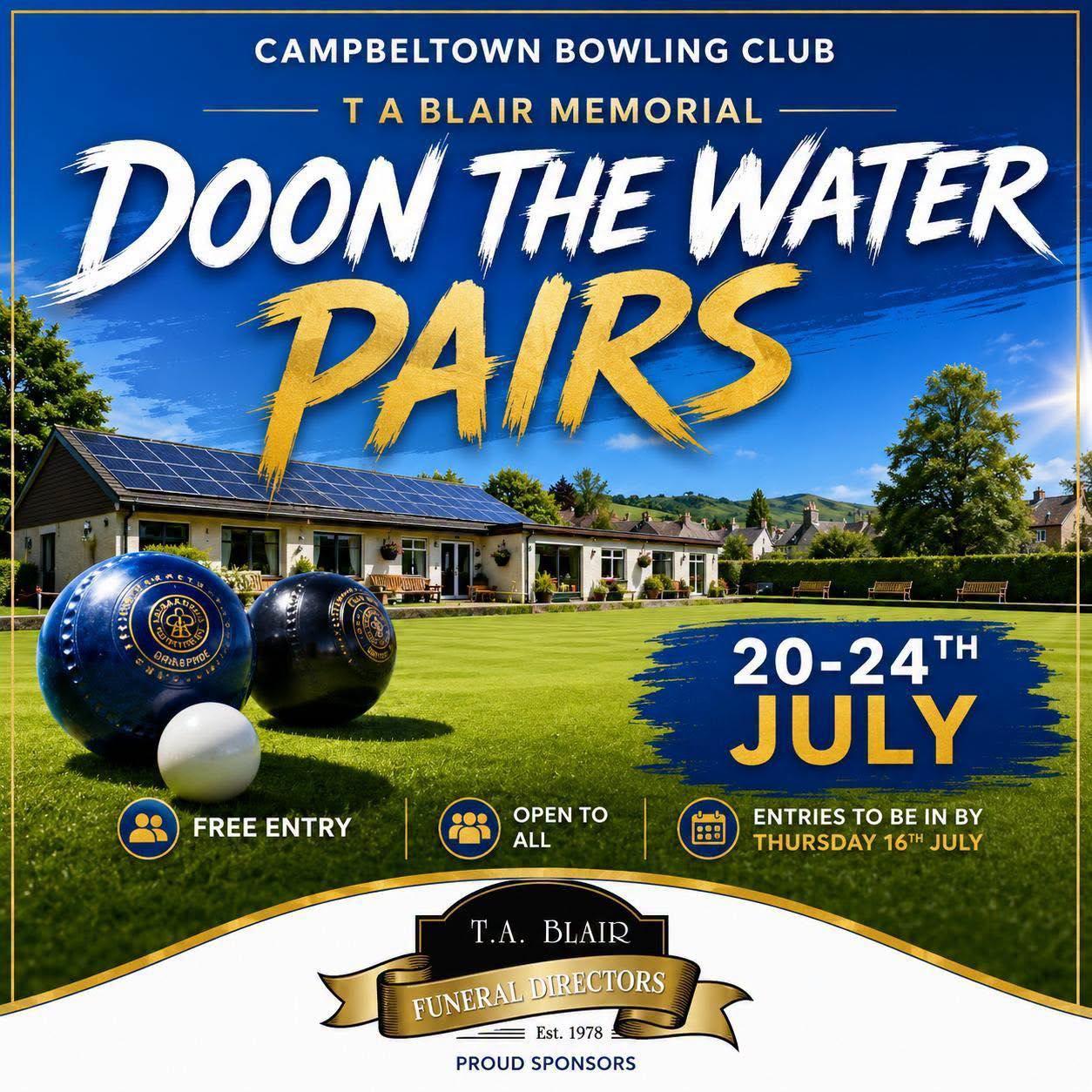 Doon The Water Pairs - Campbeltown
