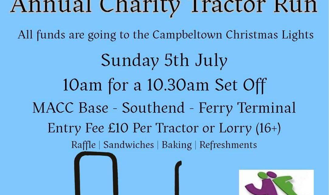 Annual Charity Tractor Run – Campbeltown