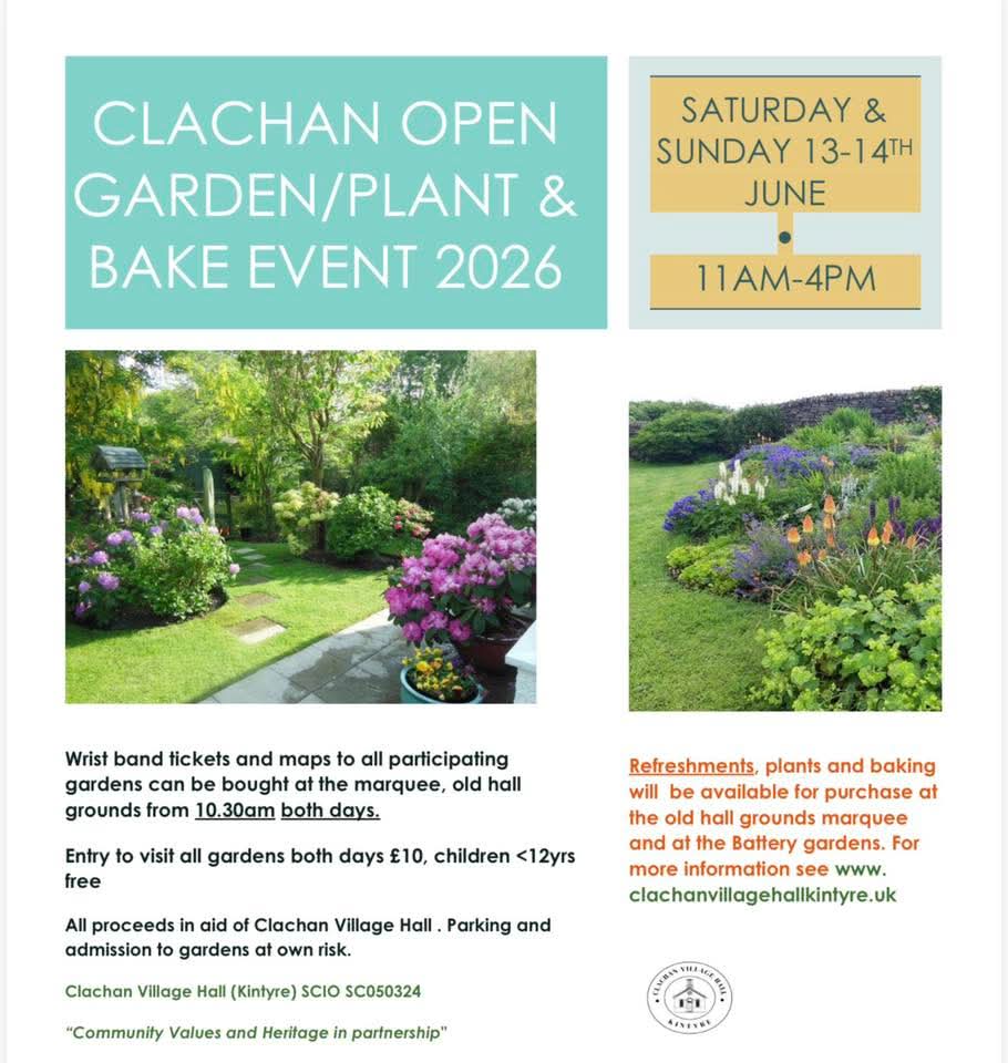 Clachan Garden/Plant/Bake event - Clachan
