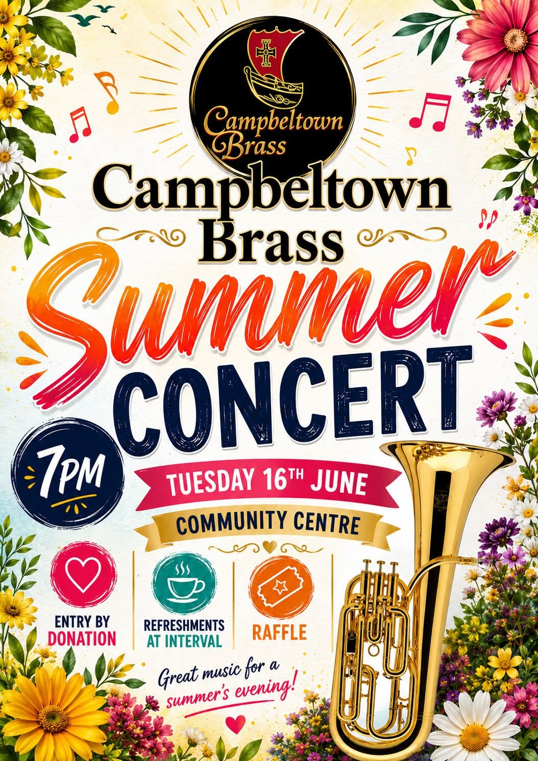 Campbeltown Brass Summer Concert - Campbeltown
