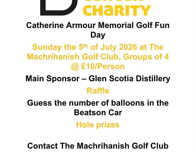 Catherine Armour Memorial – Machrihanish