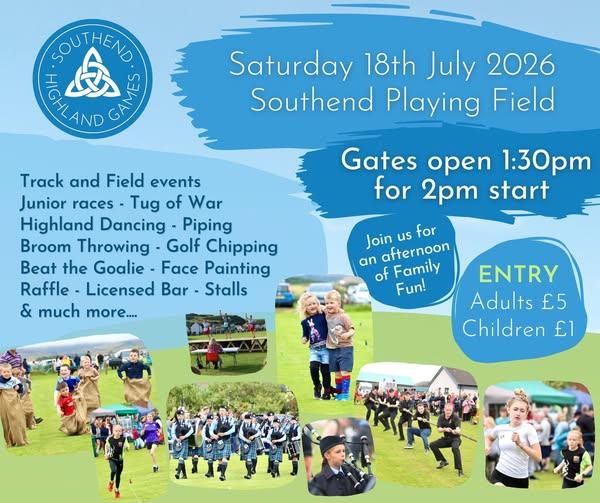 Southend Highland Games – Southend
