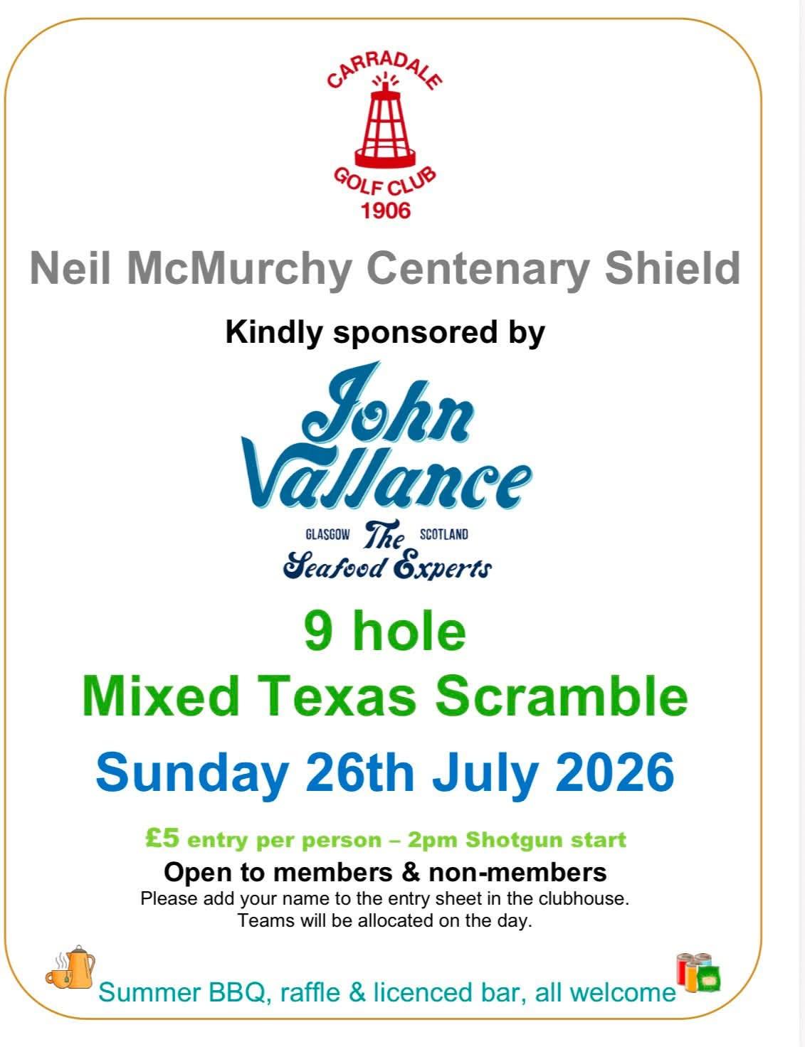 Texas Scramble - Carradale