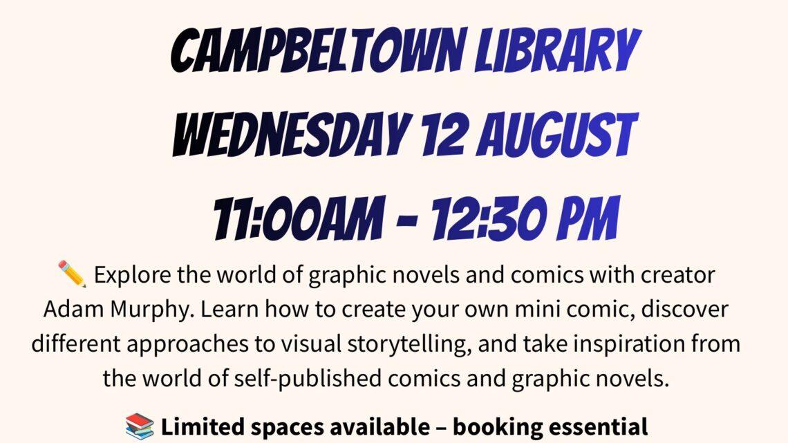 Graphic Novel Workshop – Campbeltown