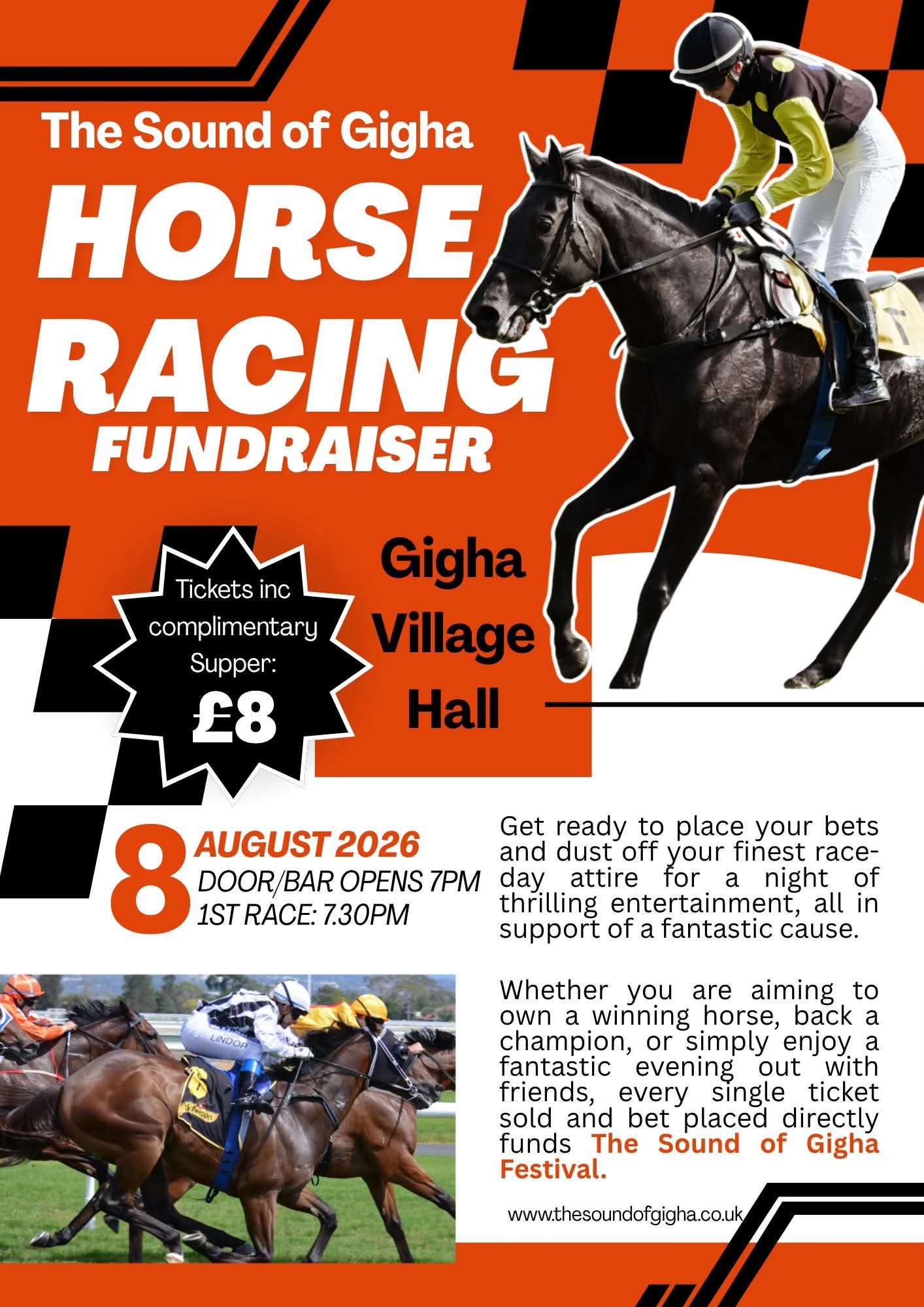 Horse Racing Fundraiser - Isle Of Gigha