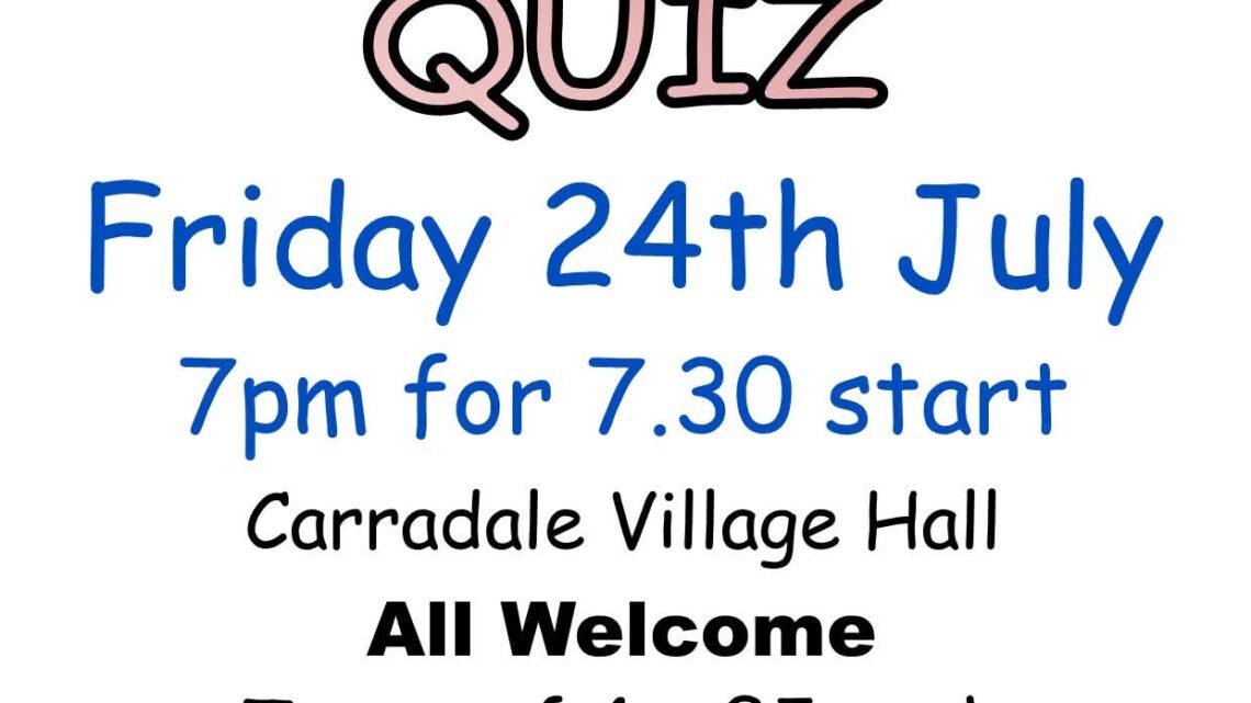 The Carradale Quiz – Carradale