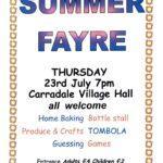 Summer Fayre - Carradale