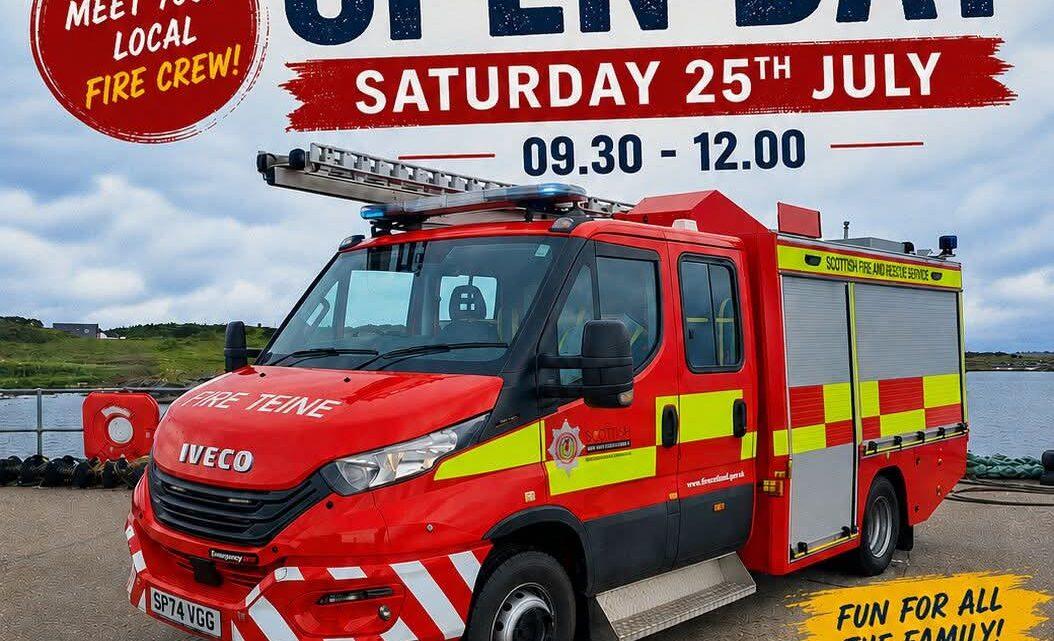 Fire Station Open Day – Isle of Gigha