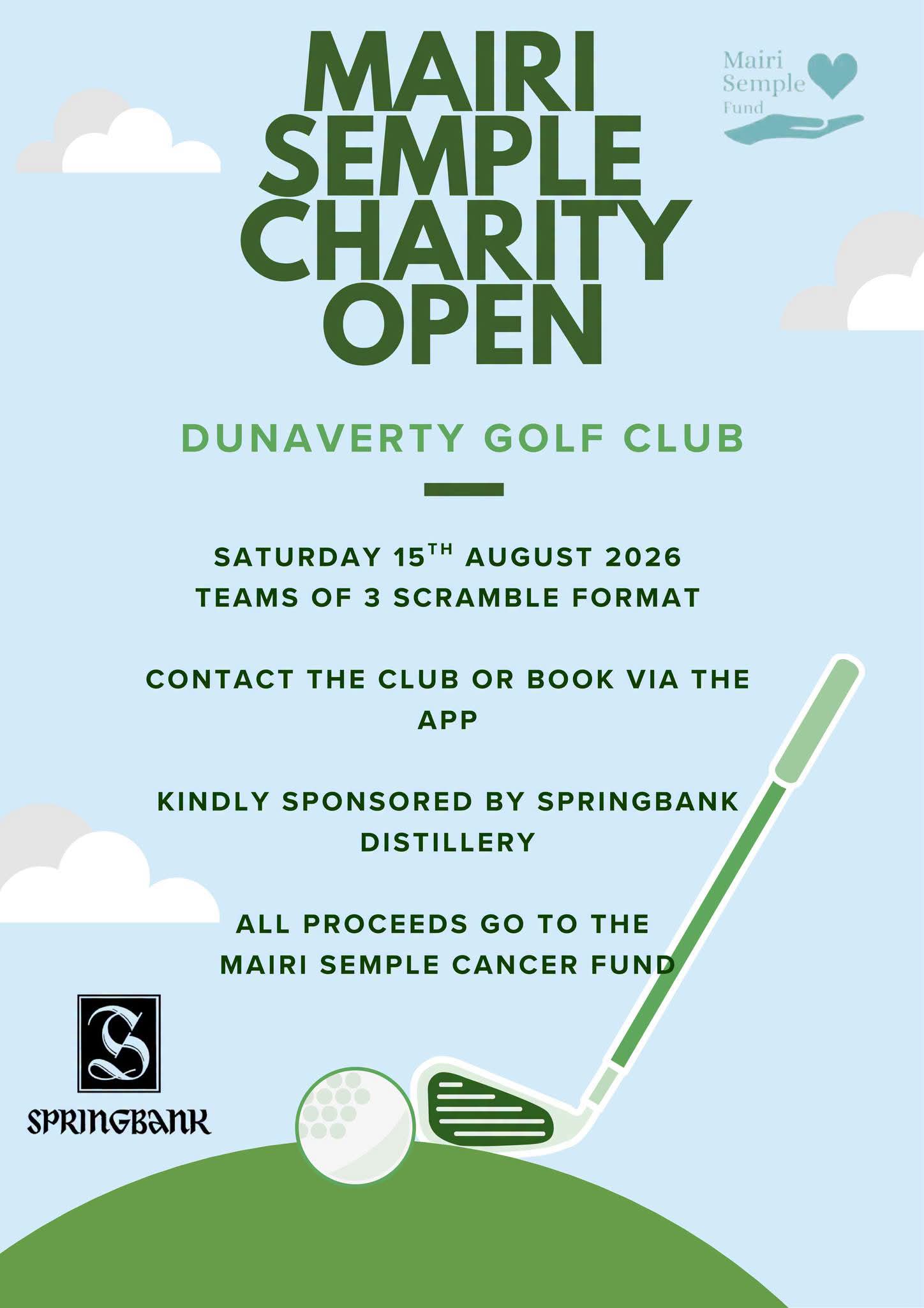 Mairi Semple Charity Open - Southend